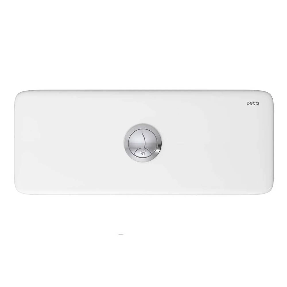 Caixa Acoplada Deca com Desodorizador para Bacias Axis Living Piano Quadra Unic Branco CD.21D.17