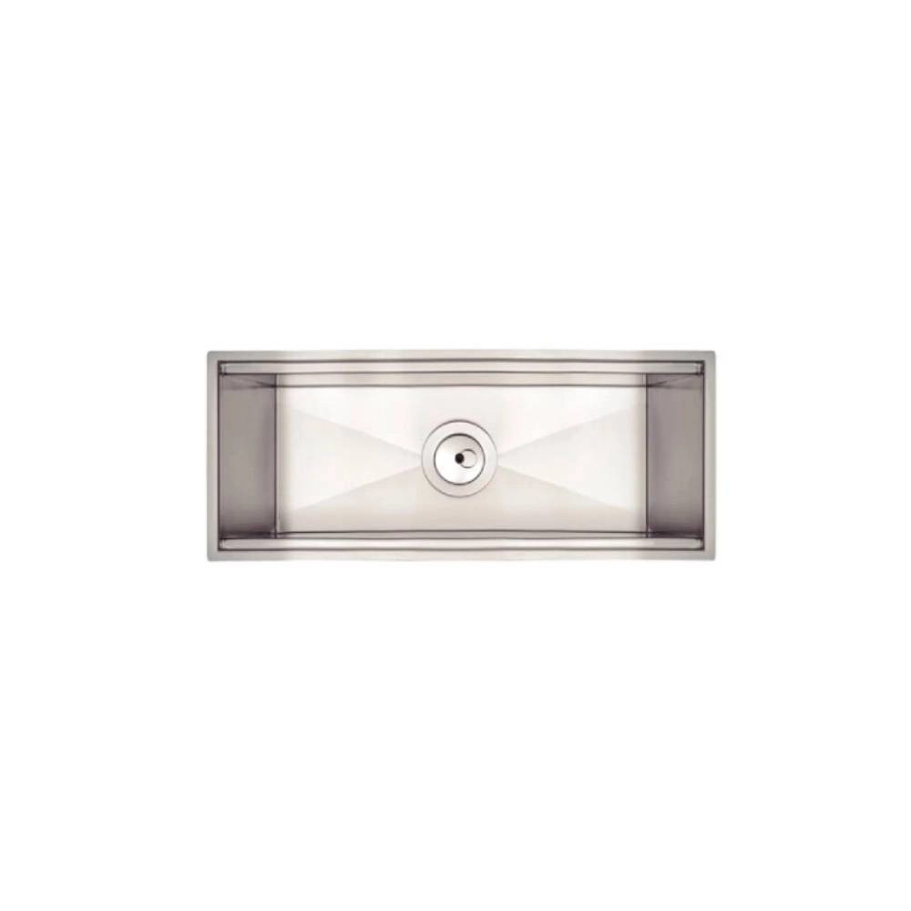 Canal Organizador em Aço Inox Tramontina para Sobrepor com Acabamento Acetinado 45x18 cm