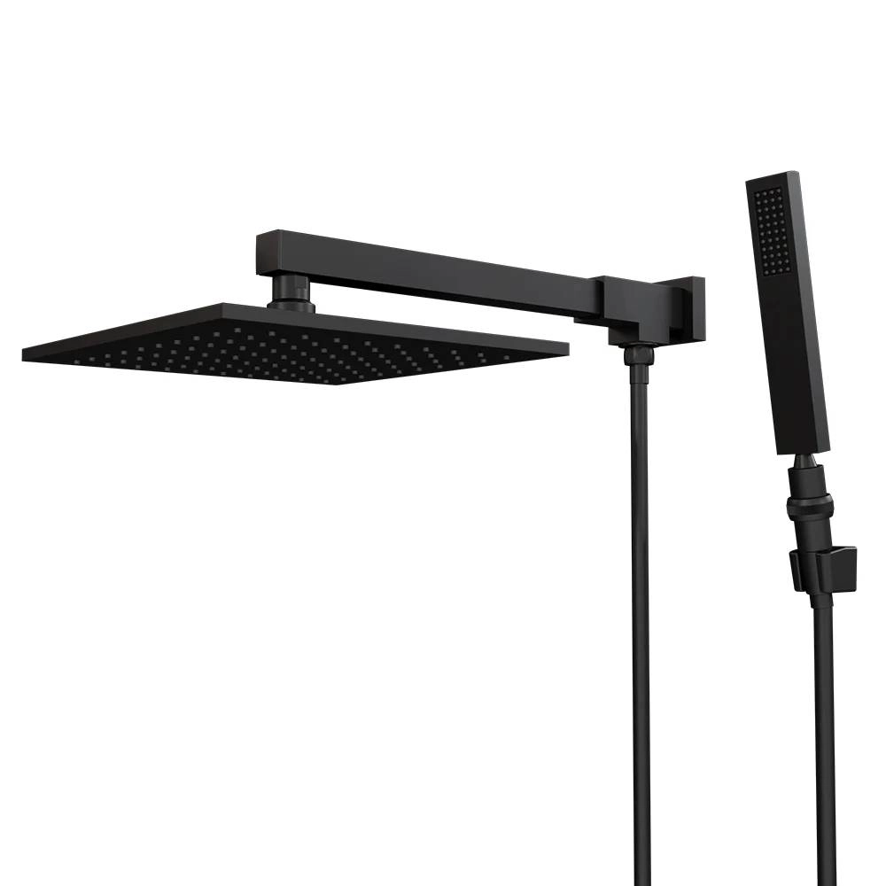 Chuveiro Articulado com Desviador Platina Fani  3300 BK400