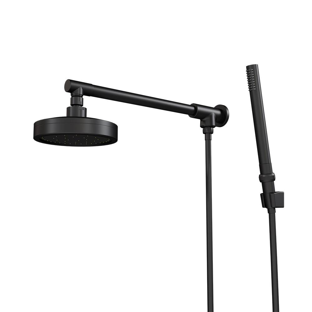 Chuveiro Articulado de Parede Autolimpante com Desviador Mix Plus Fani 3300 BK501