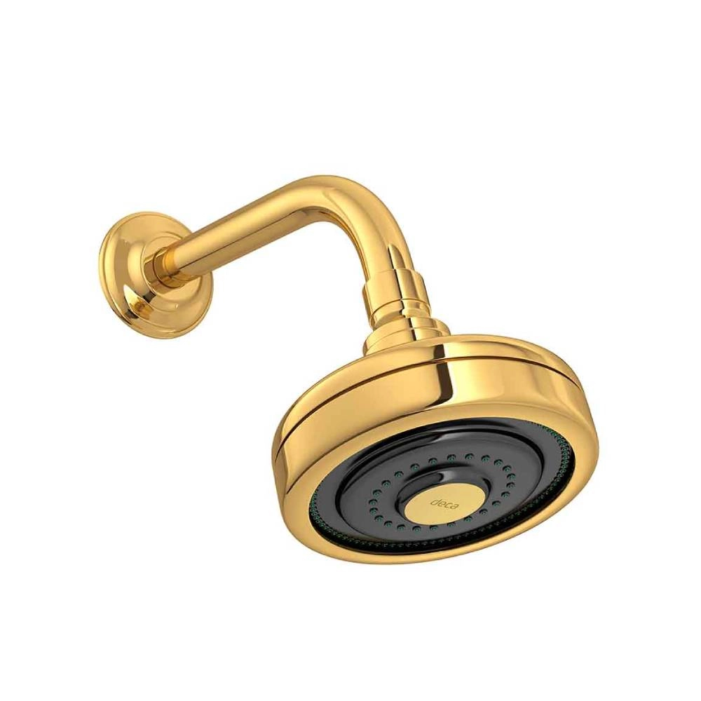 Chuveiro Deca Com Tubo De Parede Acqua Plus Standart Gold 1990.GL.STD