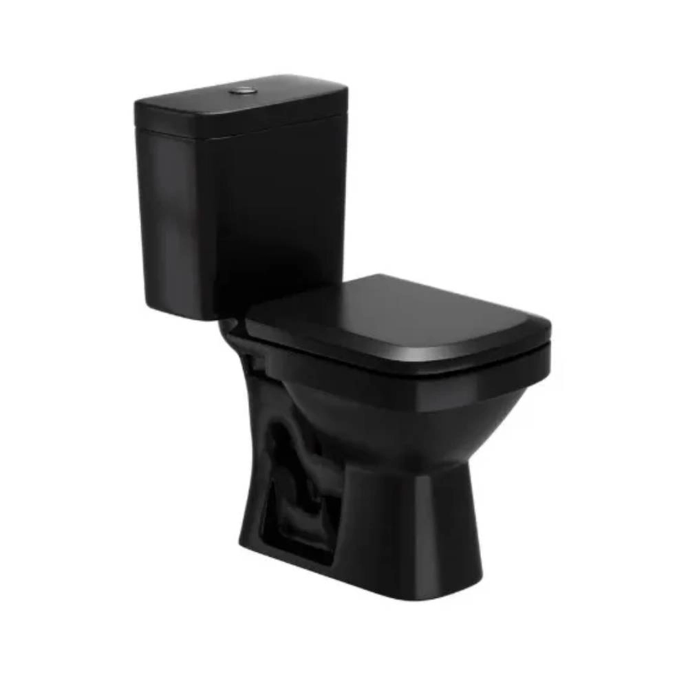 Combo Lirio Fiore  bacia + caixa acoplada 55KT77-8FB Preto