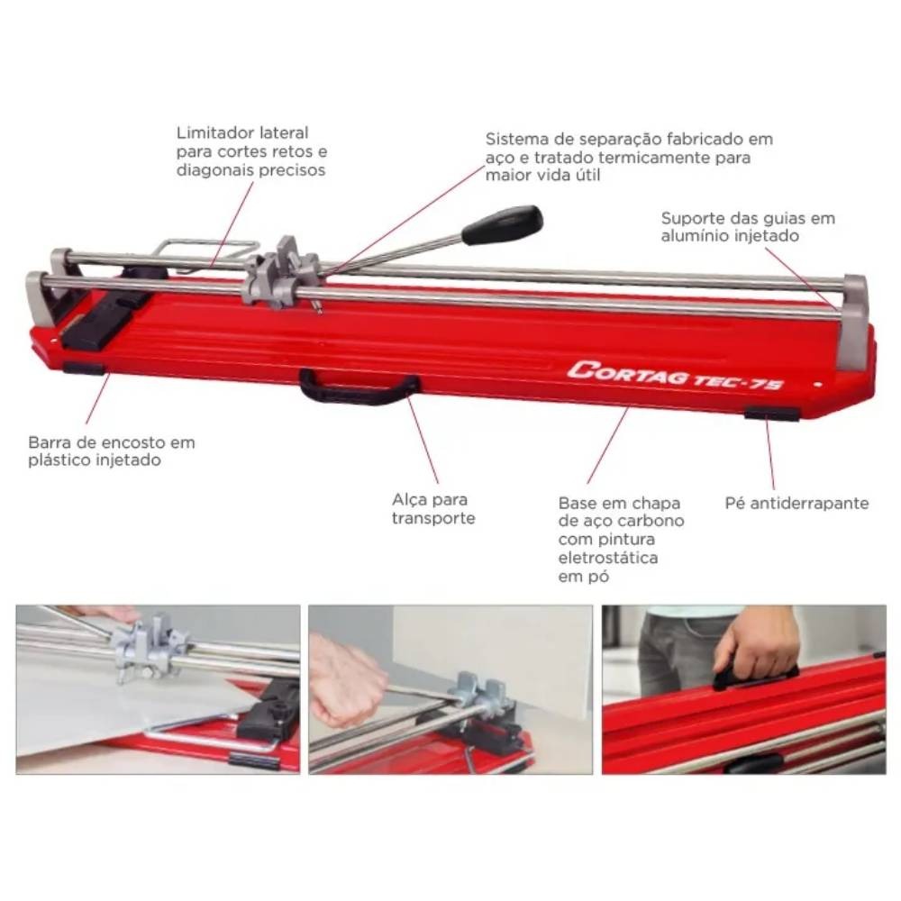 Cortador Cortag Tec 75