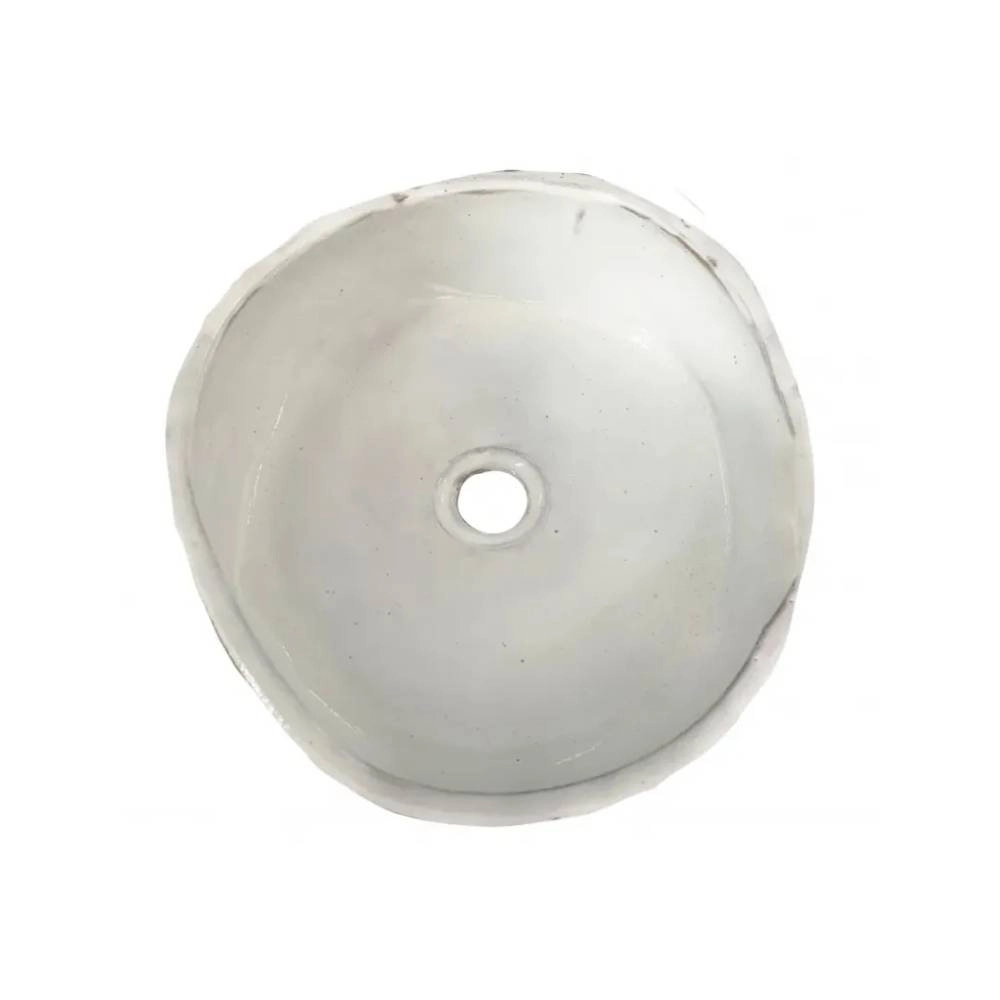 Cuba Cerâmica P/ Lavatório Rubinettos Pequena Papel Machê CUBCER001