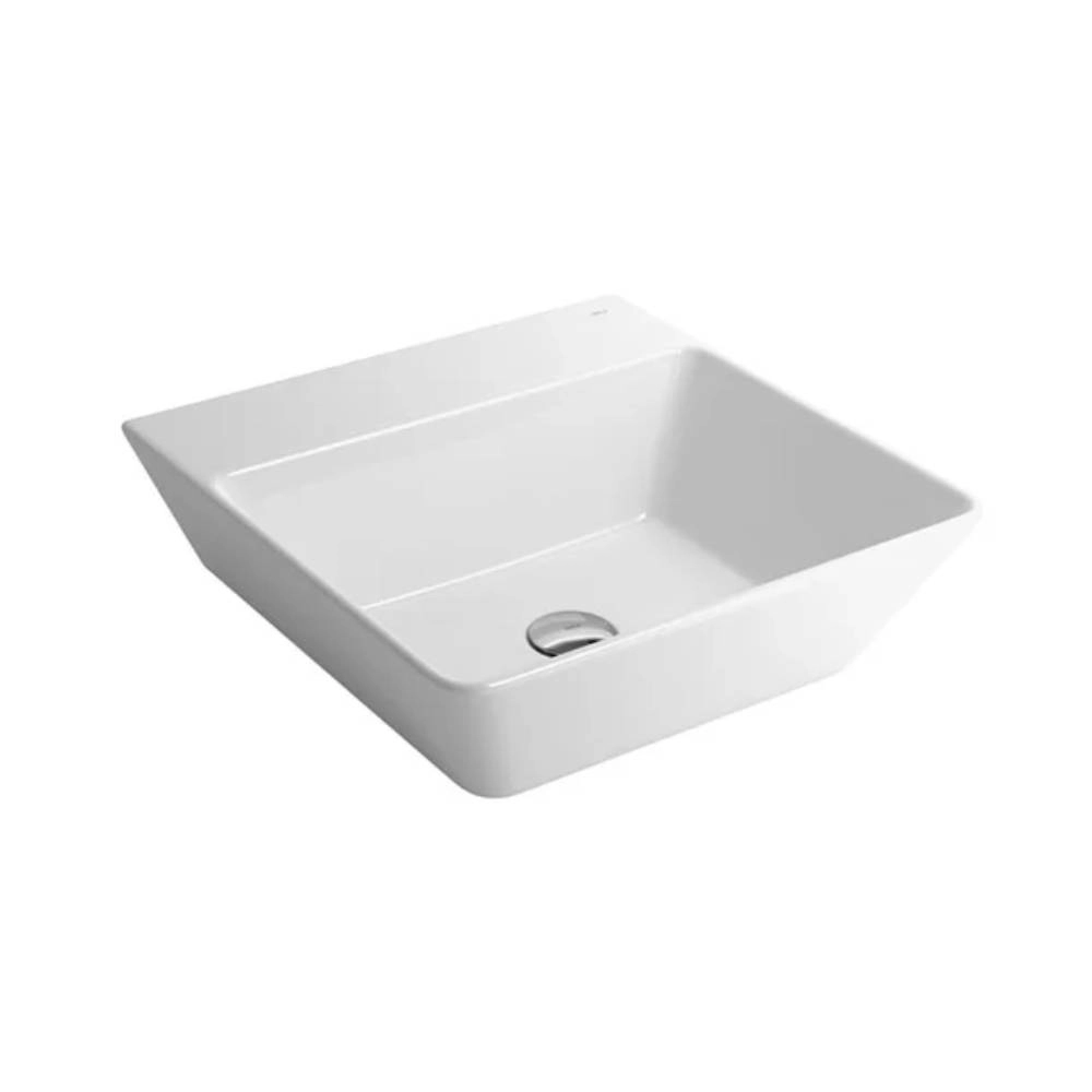Cuba de Apoio Deca Quadrada C/Mesa 420MM Gelo L.270.17