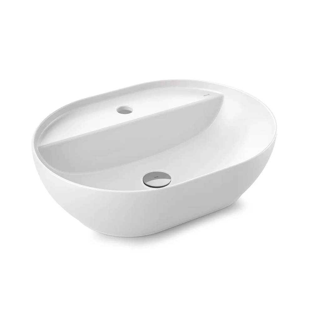 Cuba de Apoio Oval Docol 510x390x140 BR