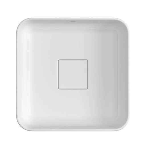 Cuba de Apoio Quadrada Deca 30x30cm Branco Slim L.11030.17 Cuba de Apoio Quadrada Deca 30x30cm Branco Slim L.11030.17
