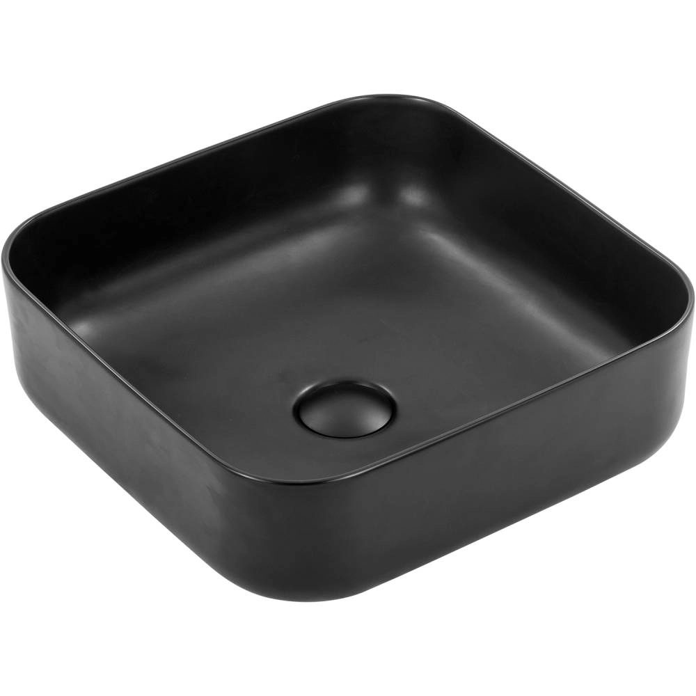 Cuba de Apoio Movel Quadrada MV31 38×38 Preto Fosco