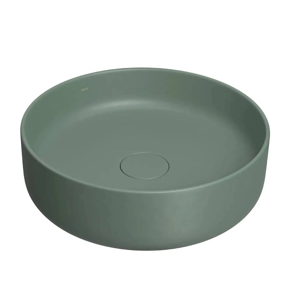 Cuba de Apoio Redonda Deca 40x40cm Sálvia Slim Deca L.12040.49