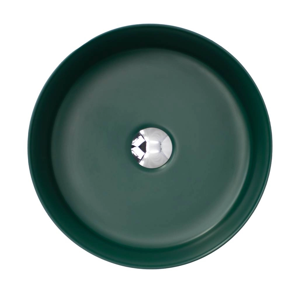 Cuba de Apoio Movel Redonda MV37 36×36 Verde Fosco