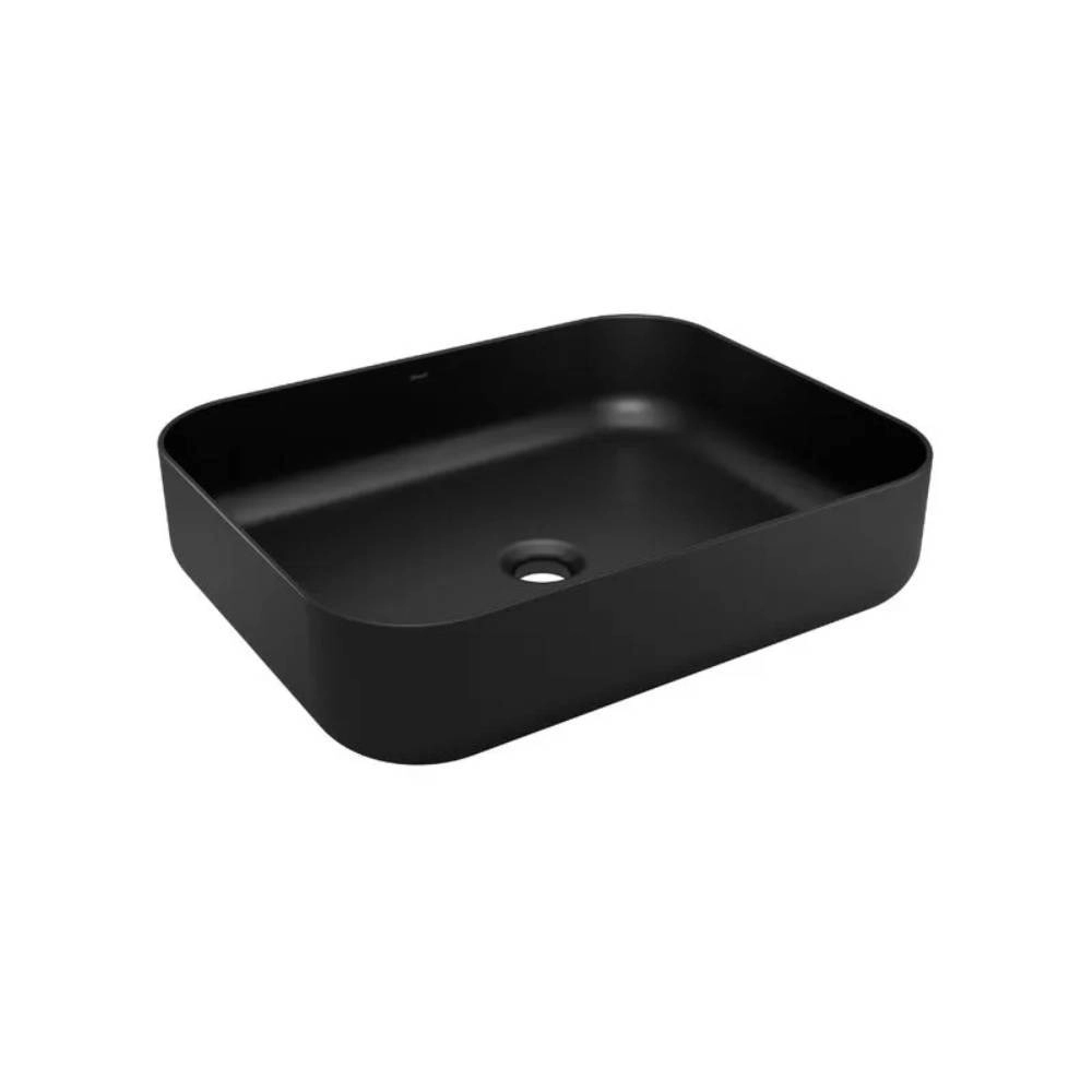 Cuba de apoio retangular​ Docol 500x400x130 MT BL