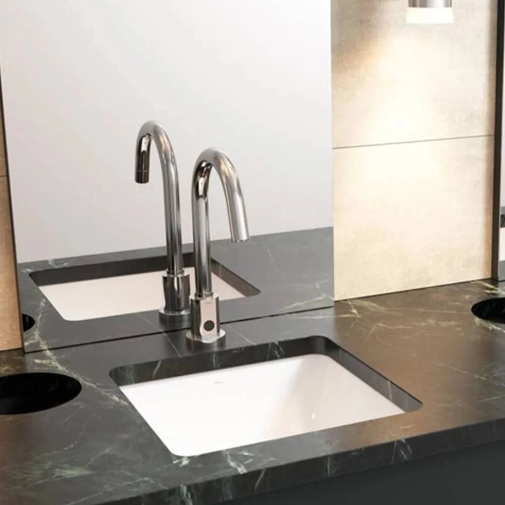 Cuba de Embutir Quadrada Deca 35x35cm Branco Linha L.415.17