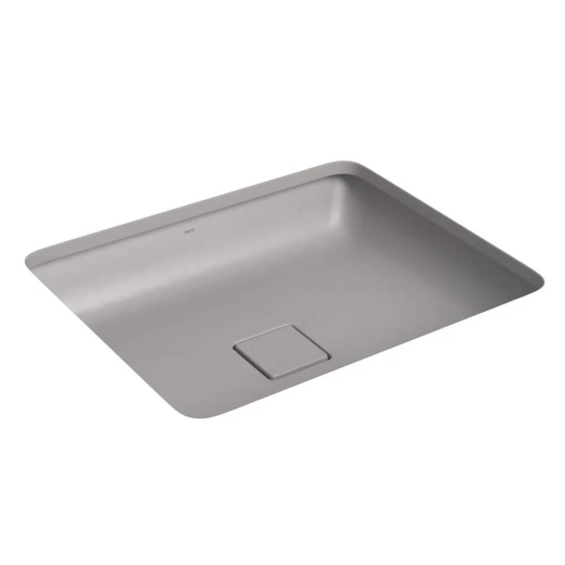 Cuba de Embutir Retangular Deca 45x55cm Soft Antracite Slim L.33050.M.85