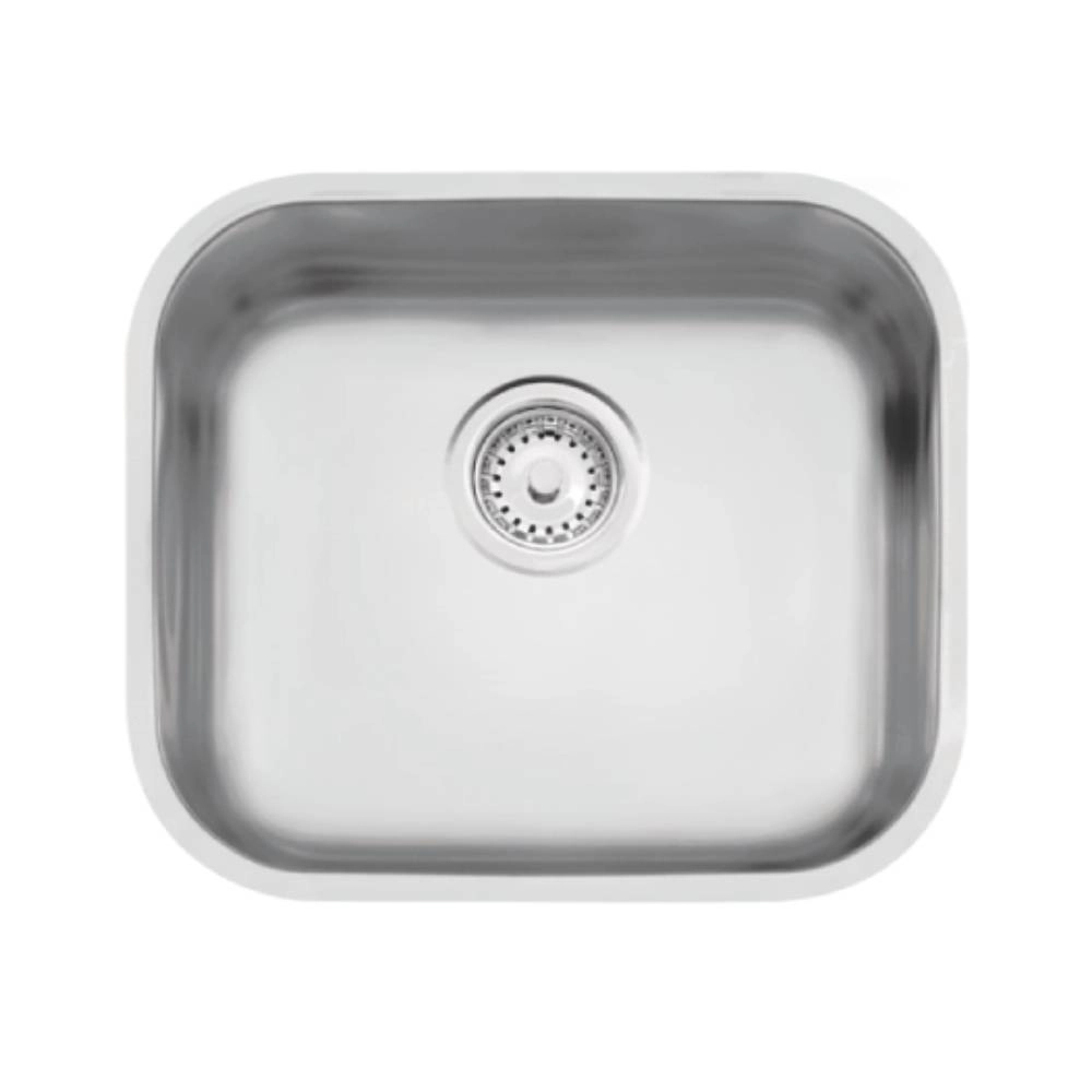 Cuba de embutir Tramontina Lavínia 40 BL em aço inox escovado 40x34 cm