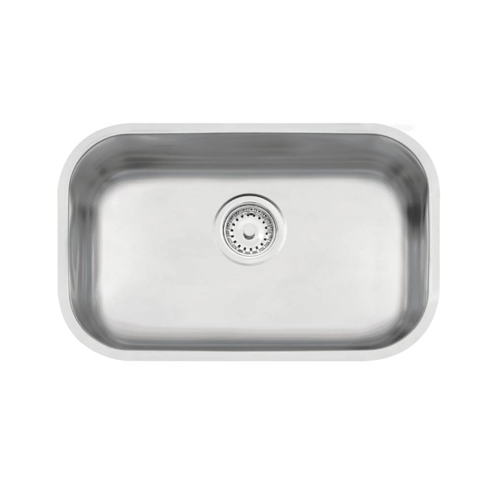 Cuba de embutir Tramontina Lavínia 47 BL em aço inox escovado 47x30 cm