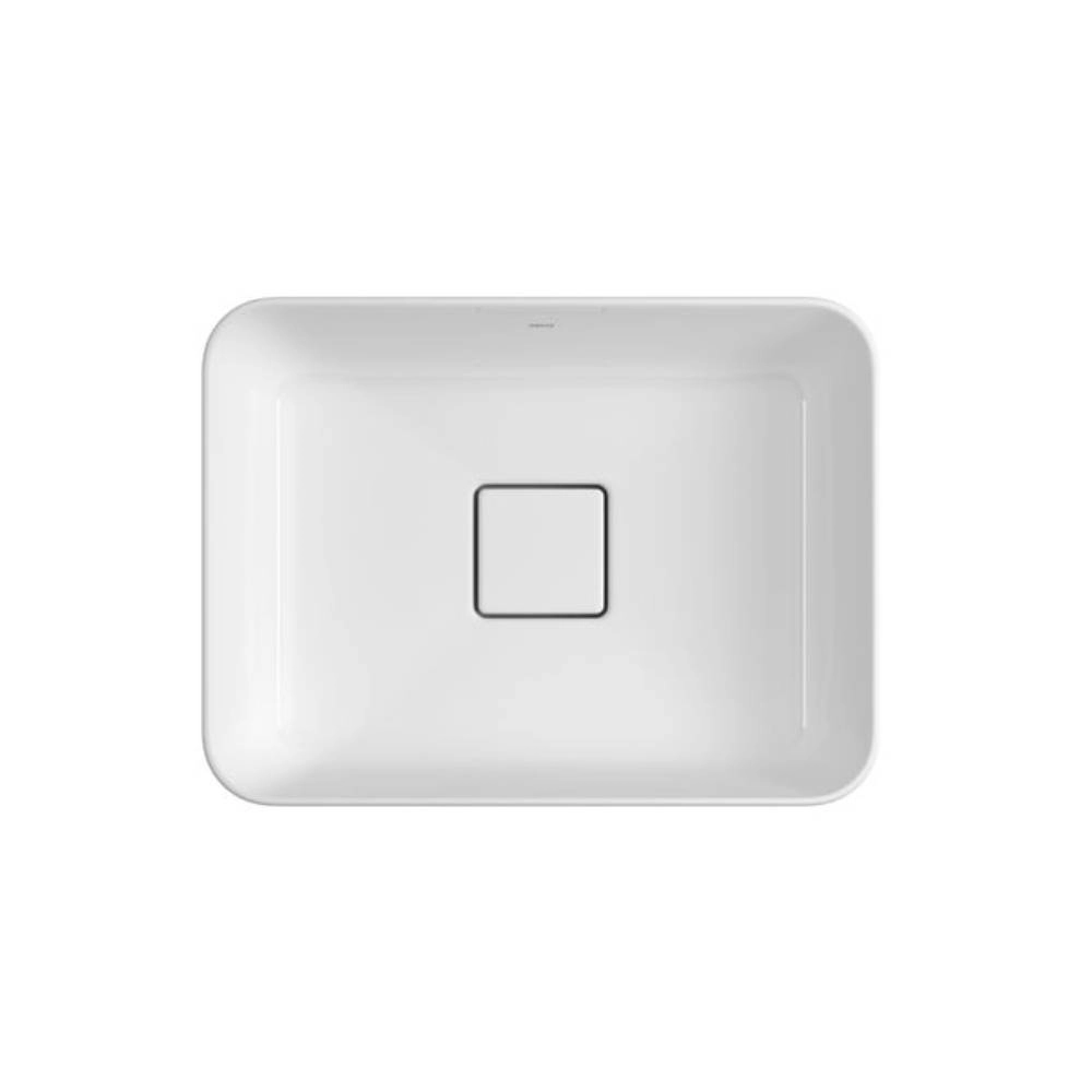 Cuba De Semiencaixe Retangular 40 Cm Deca L.63040.17 Branco