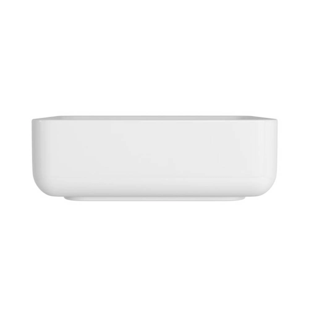 Cuba Deca Quadrada de Apoio 40cm Branco Slim L.11040.17