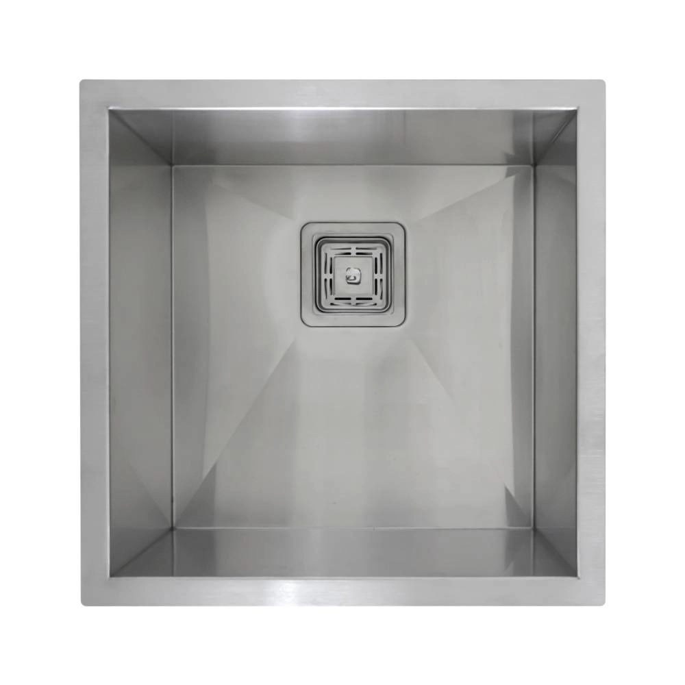 Cuba Inox Movel Lux 400 para Cozinha 45×45 Aço Escovado