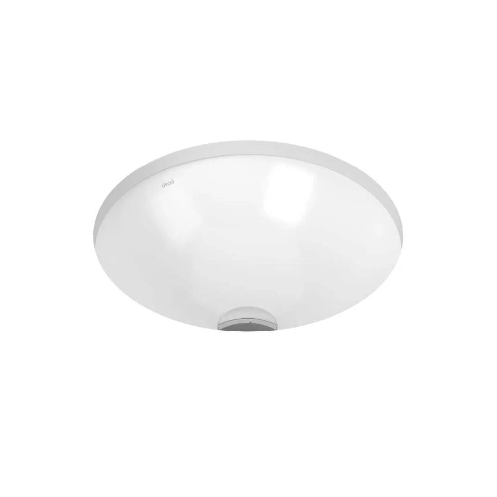 Cuba Redonda de Embutir Docol 390x140 para Lavatório Standard Branco  