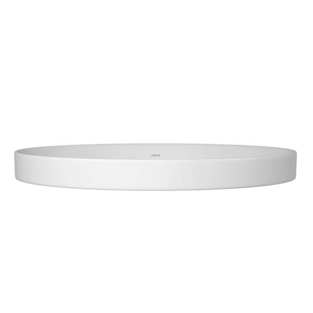 Cuba Redonda de Sobrepor 40cm Branco Slim L22040.17 