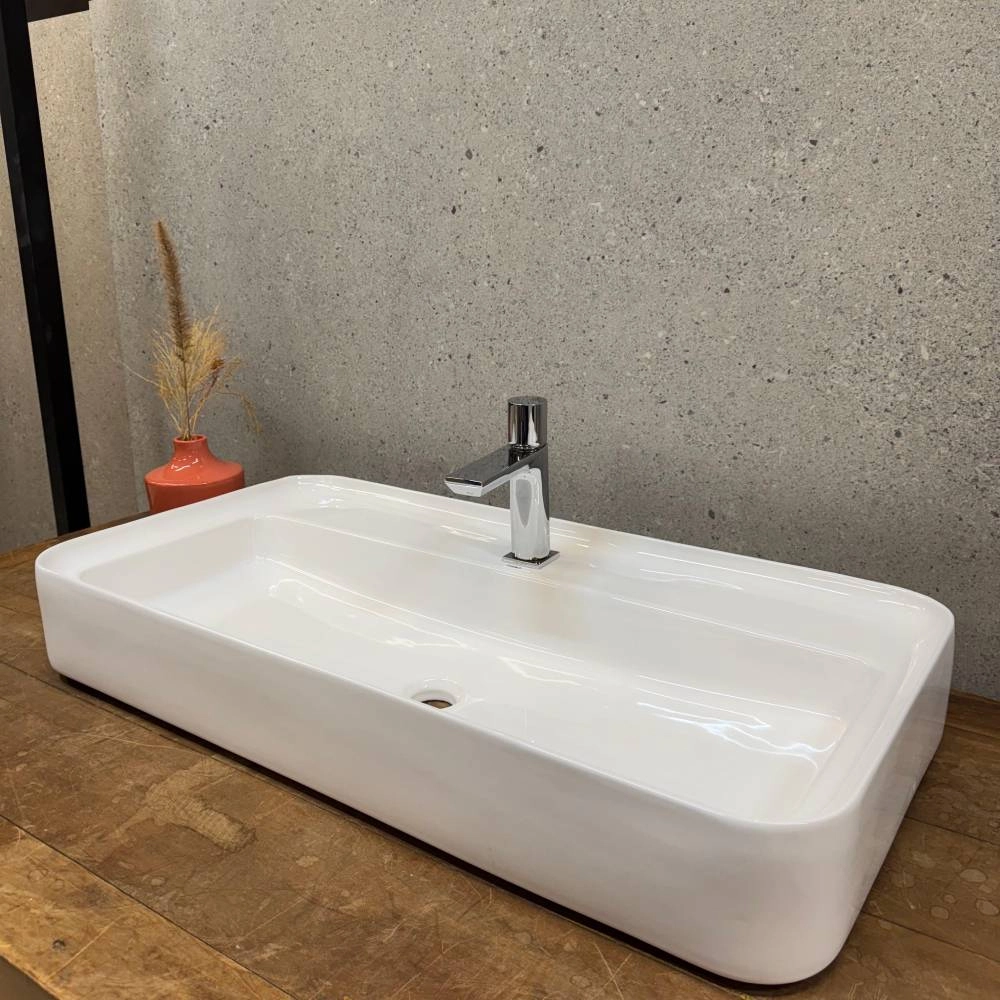 Cuba Retangular Orna Reserva 90x50x14 Branco