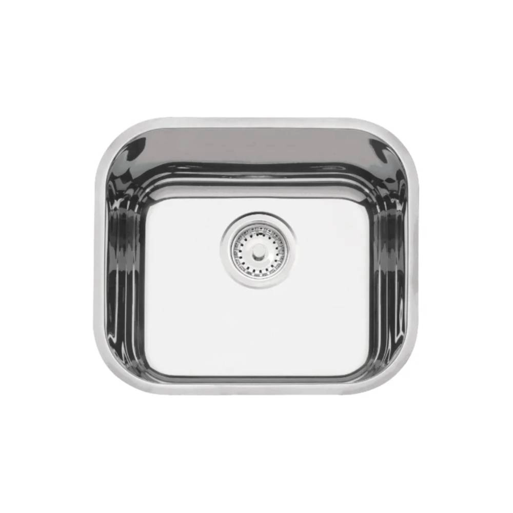 Cuba Tramontina Retangular 40x34x17 Inox Polido Aço Inox Alto Brilho 