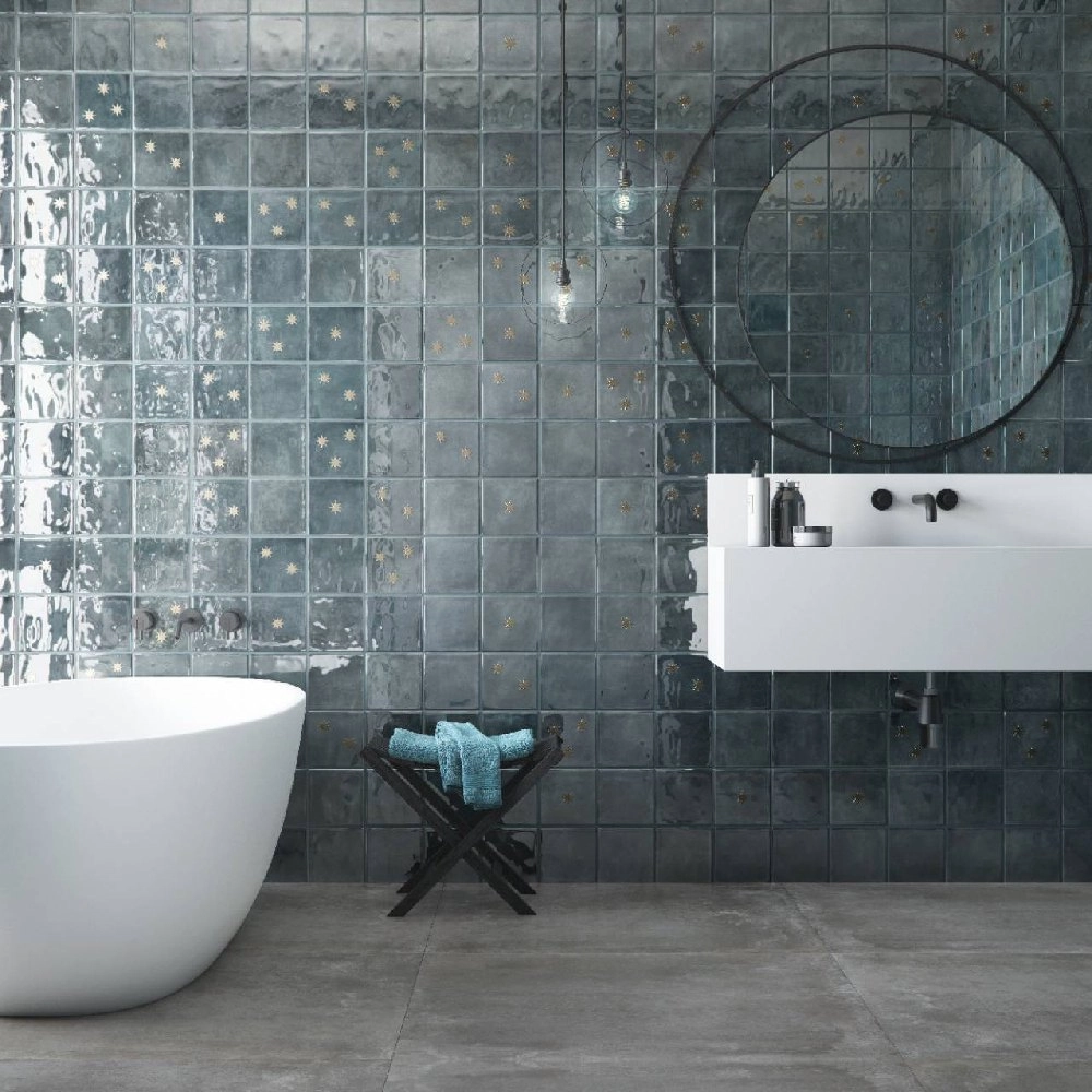Decortiles Revestimento 15,5x15,5 Marrakesh Blue BR