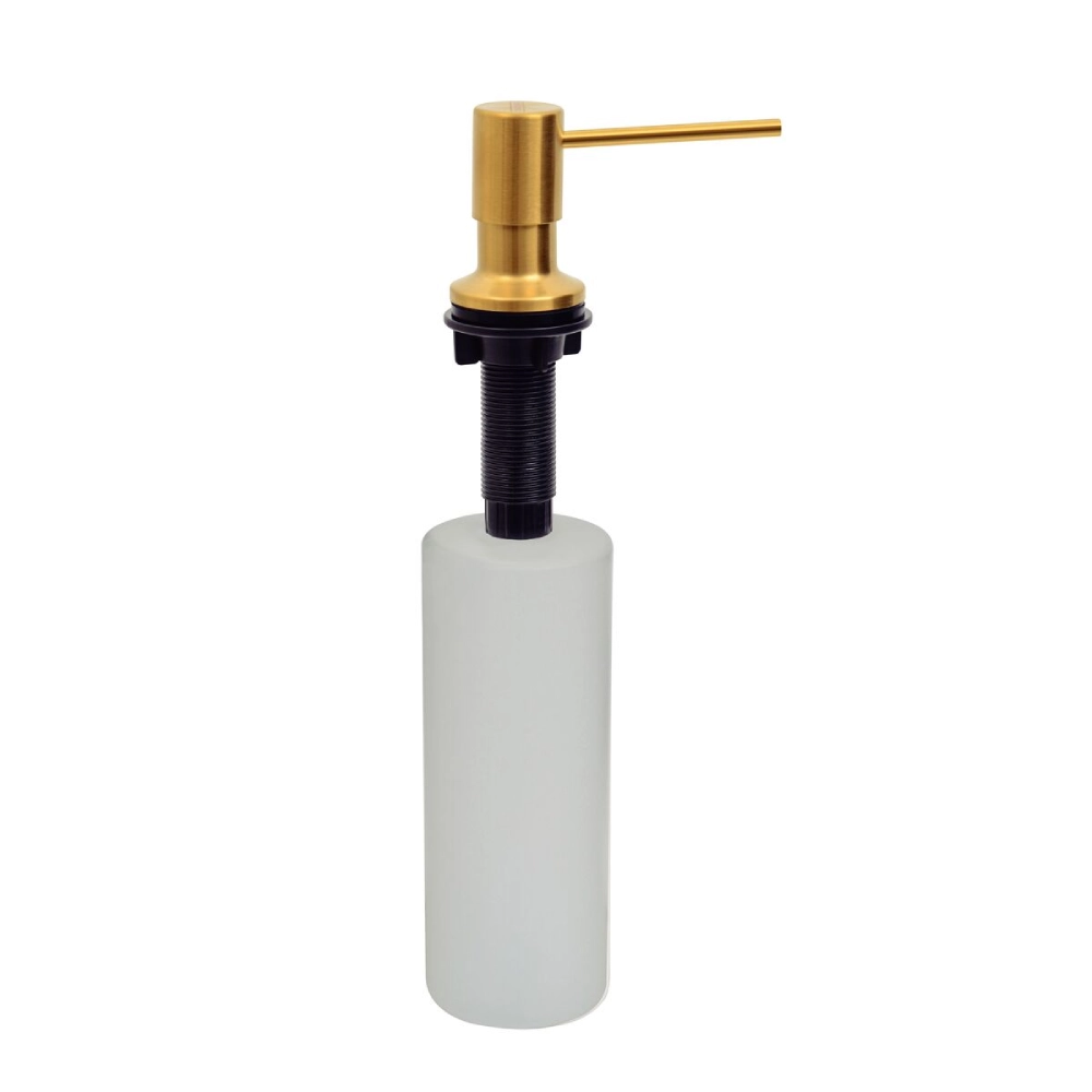 Dosador de Sabão Tramontina em Aço inox Gold com Recipiente Plástico 500 ml com revestimento PVD