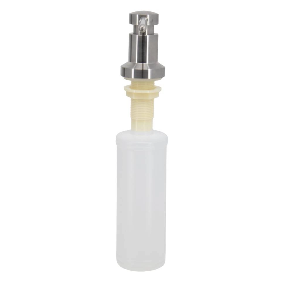 Dosador de Sabão Movel de Embutir Nias 350ml Aço Escovado