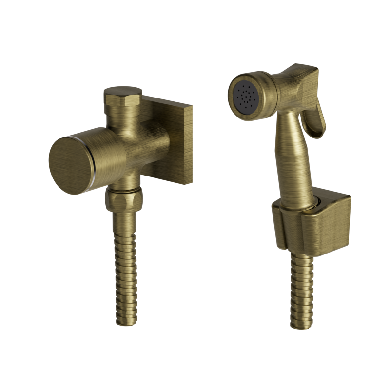 Ducha Higiênica com Derivação Elo Fani 1745 OV480 Ouro Velho