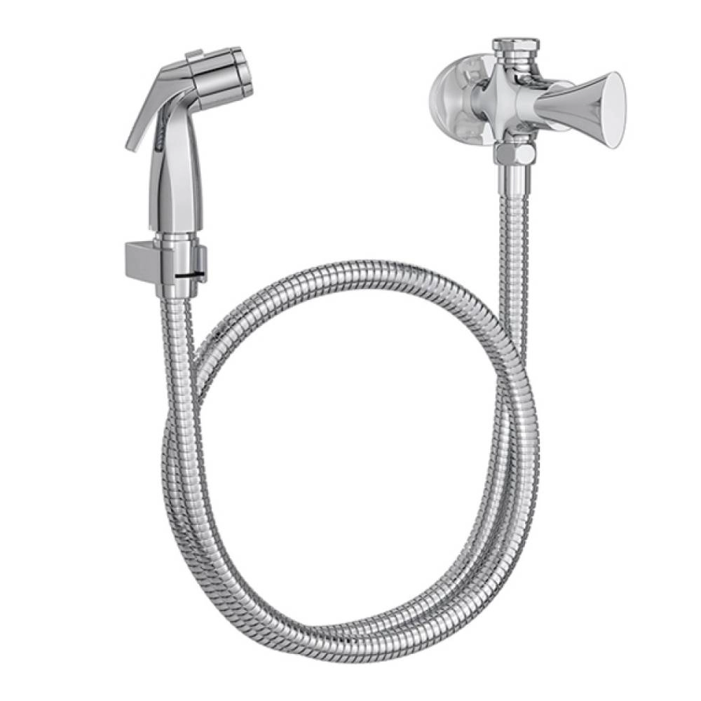 Ducha Higiênica com Registro e Der Gat Cromada DK-CR 1984.C16.ACT.CR