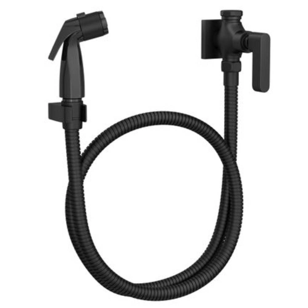 Ducha Higiênica com Registro e Derivação Black Matte Soul 1984.BL38.ACT.MT
