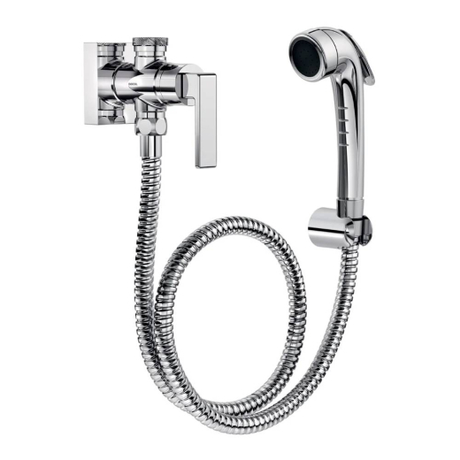 Ducha higiênica com registro e derivação Docol Stillo cromado 00823706