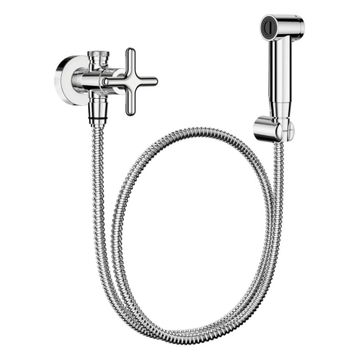 Ducha higiênica Docol com registro e derivação Liss cromado