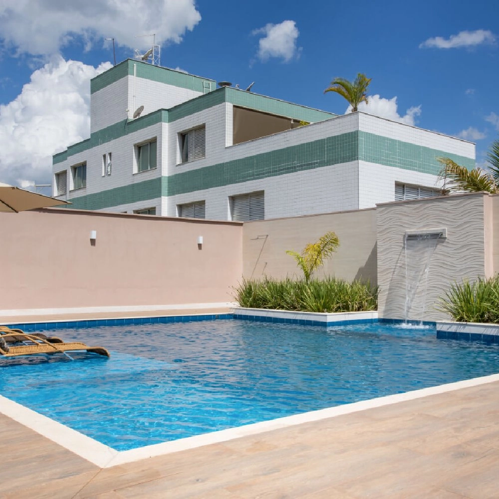 Eliane Revestimento Comercial 20x20 Azul Mar onda Brilho