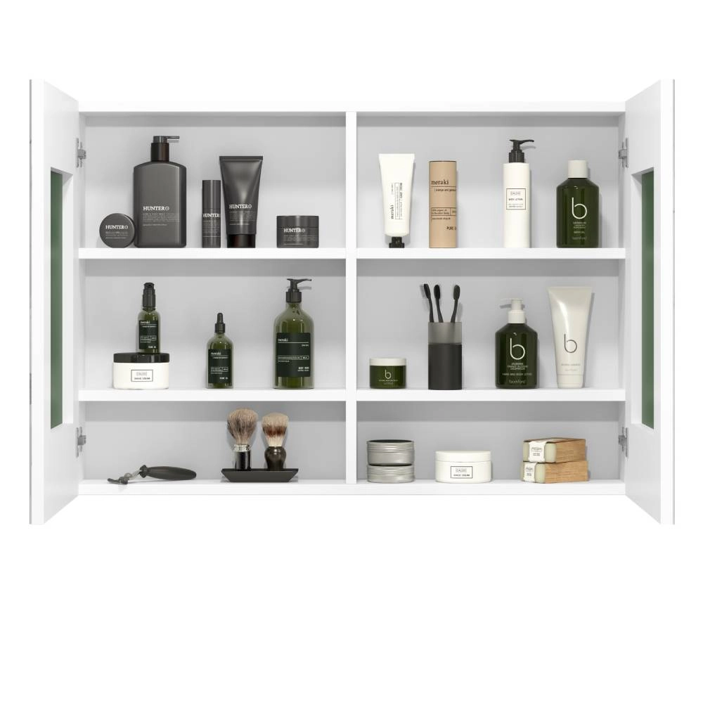 Espelheira Banheiro Life 80 Branco Astral 