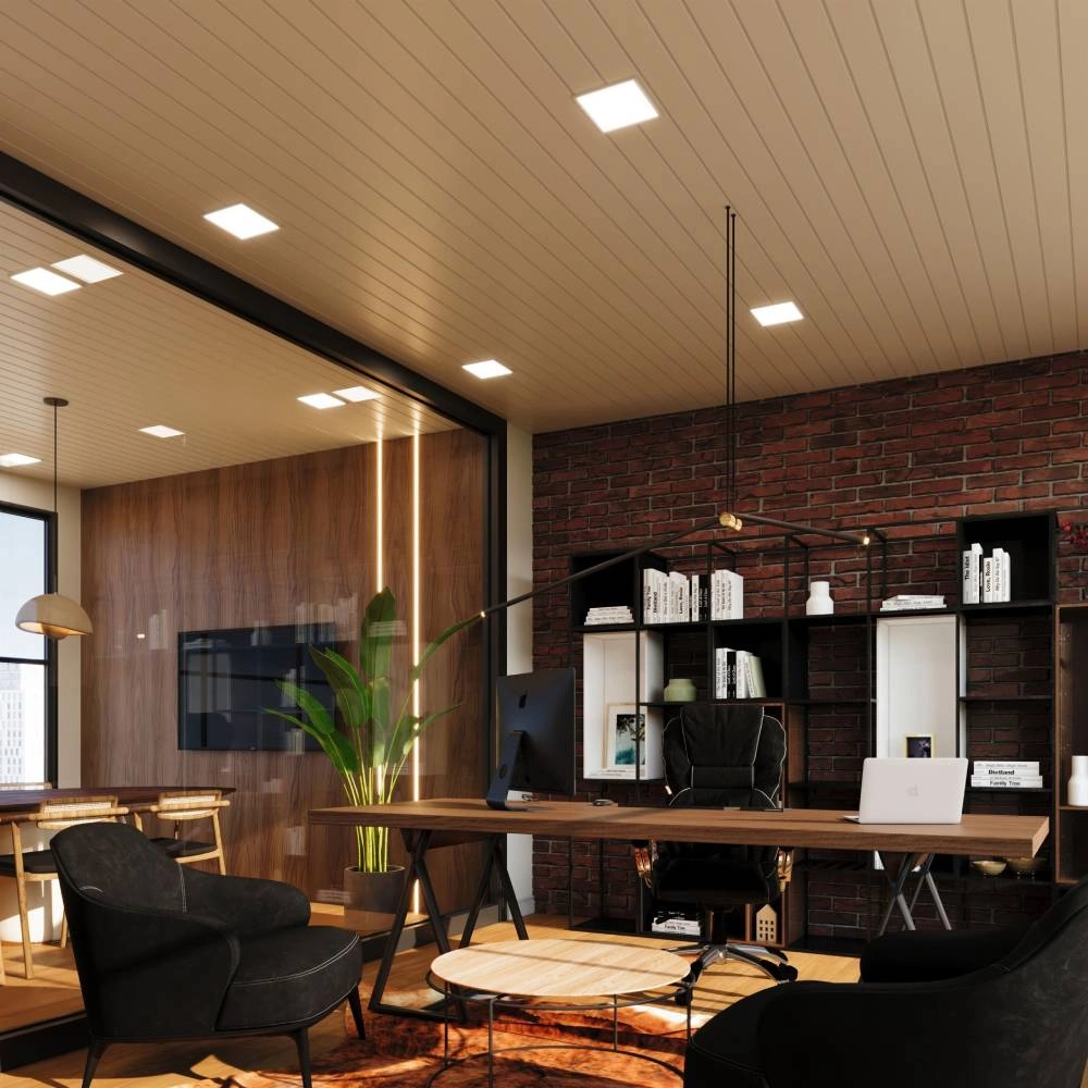 Forro Plasbil PVC Branco Gemini Liso 200X7MM 6m FD18 2080.1