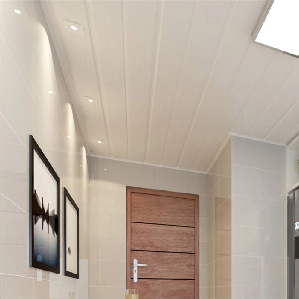 Forro Plasbil PVC Branco Gemini Liso 200X7MM 6m FD18 2080.1 Forro Plasbil PVC Branco Gemini Liso 200X7MM 6m FD18 2080.1