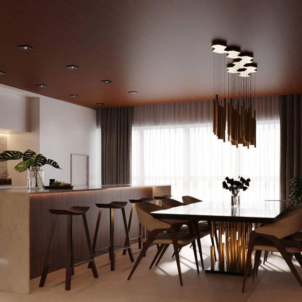 Forro PVC Plasbil Mogno 200X7 2017.6 - 6,00m - Liso J/S Relevo Rust Forro PVC Plasbil Mogno 200X7 2017.6 - 6,00m - Liso J/S Relevo Rust