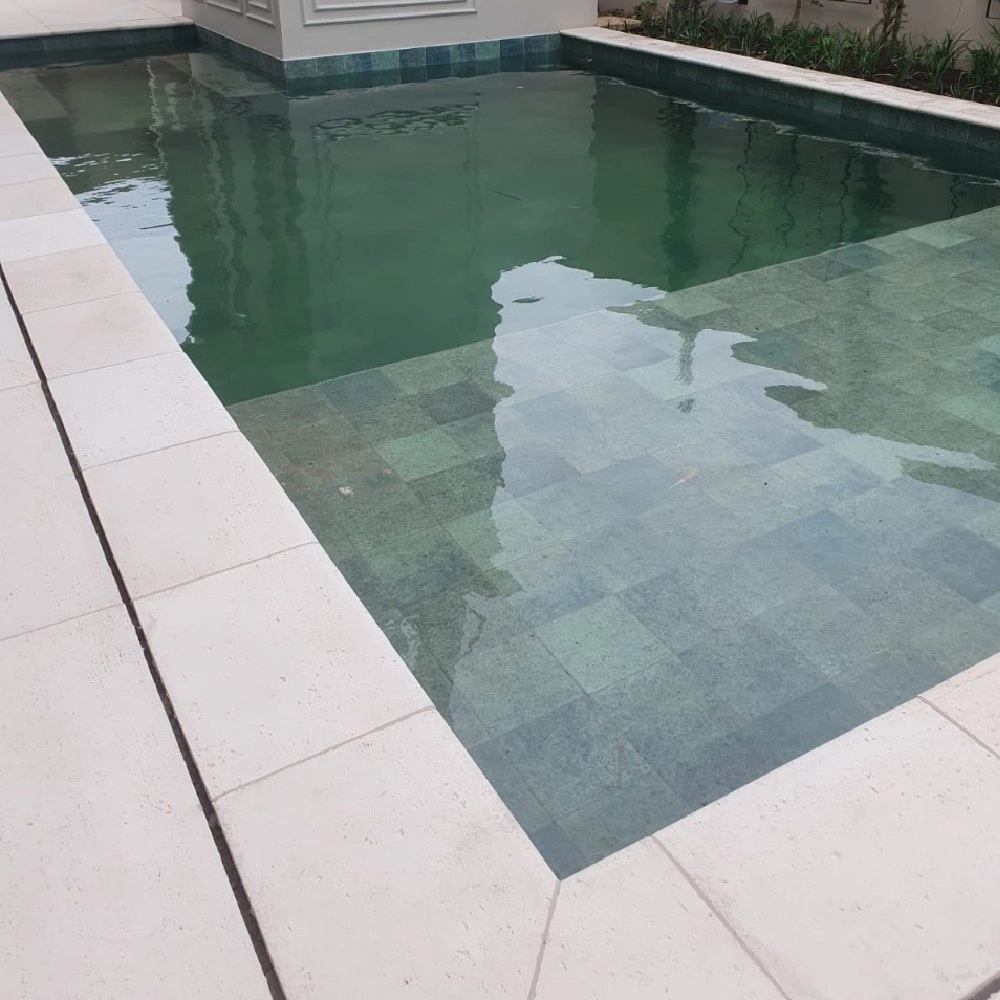 Gauss Travertino Borda Reta 48x35x1,5 Branca - Peça Gauss Travertino Borda Reta 48x35x1,5 Branca - Peça