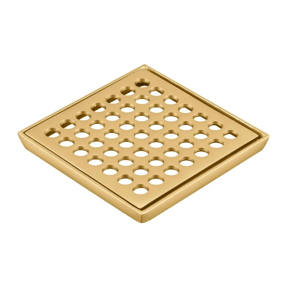 Grelha Quadrada em Latão com Caixilho sem Fecho Fani 1918 DV