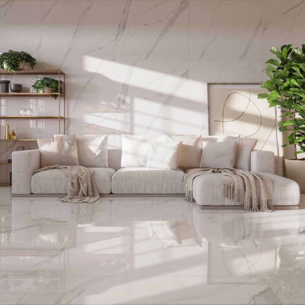 Incesa Porcelanato 120x120 Calacata Imperial Polido Retificado