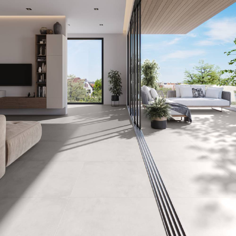 Incesa Porcelanato 80x80 Habitar Cinza Externo Retificado