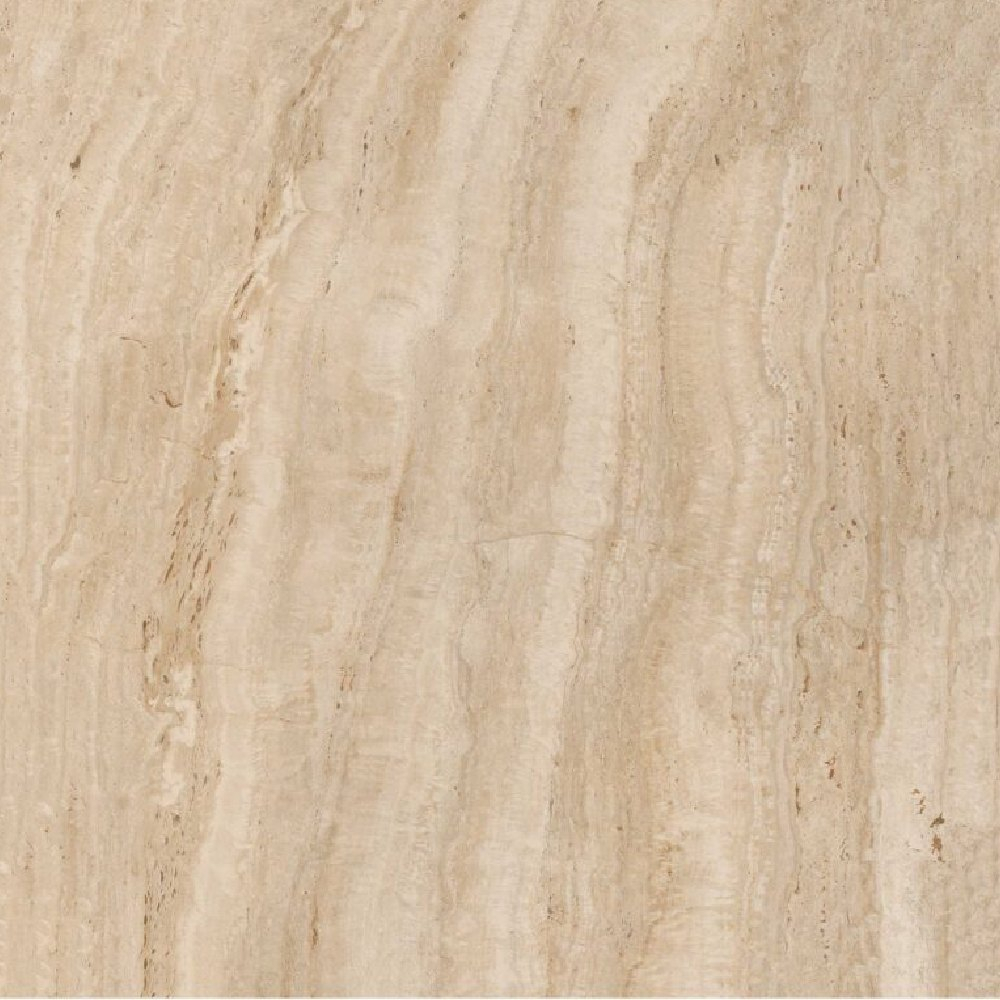 Incesa Porcelanato 80x80 Travertino Bege Cetim Retificado 