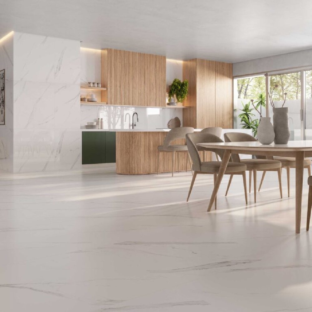 Incesa Porcelanato 90x90 Calacata Imperial Cetim Retificado