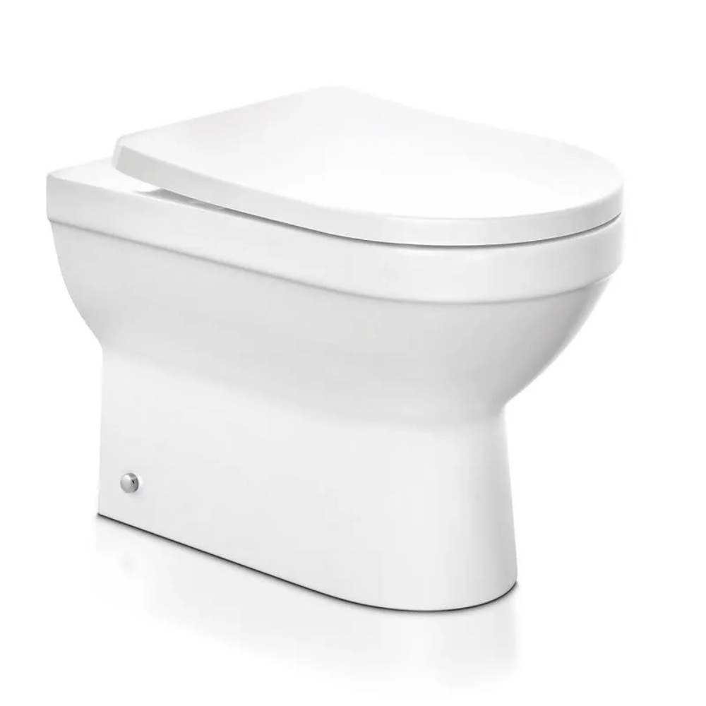Kit Bacia Docol convencional + Assento Next WH/CR