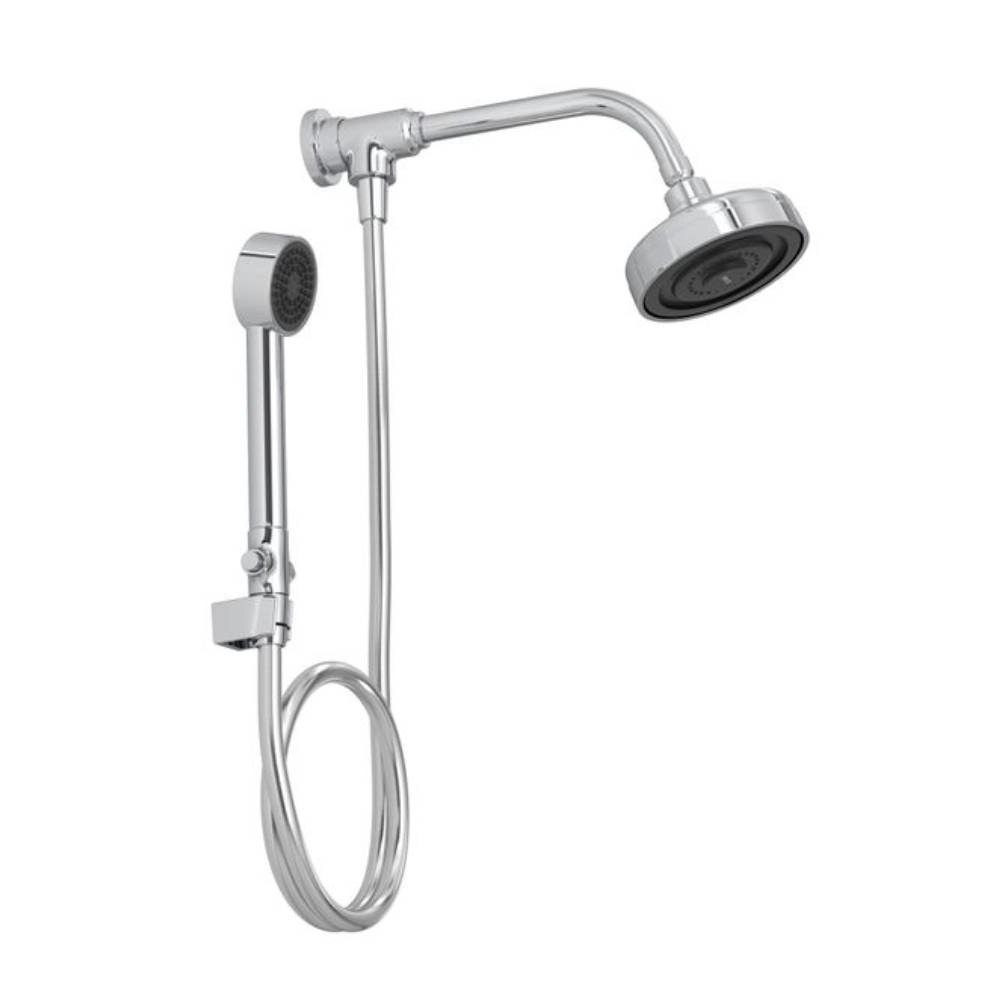 Kit Chuveiro Deca com Desviador Universal Redondo de Parede Cromado1990.C.STD.KIT.N Kit Chuveiro Deca com Desviador Universal Redondo de Parede Cromado1990.C.STD.KIT.N