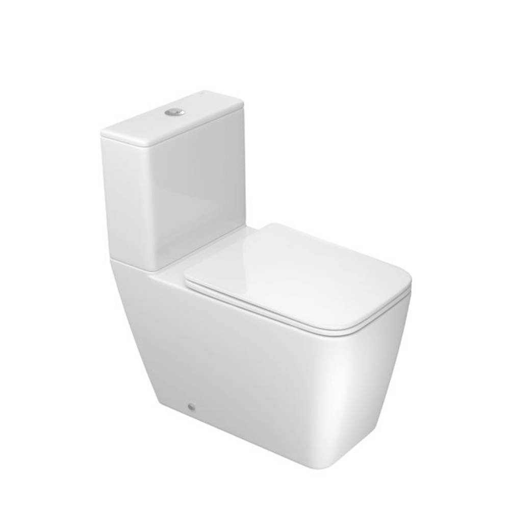 Kit Completo Bacia com Caixa Acoplada Branco Slim Total Clean Deca BR KP.8620.17