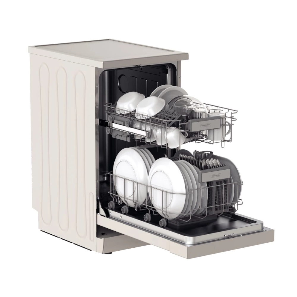 Lava-Louças Tramontina Inox 9 Serviços SB09X 45 com 6 Programas e 4 Funções 220 V