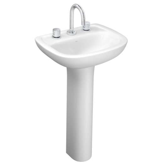 Lavatório Aspen Branco Deca L.510.17 Lavatório Aspen Branco Deca L.510.17